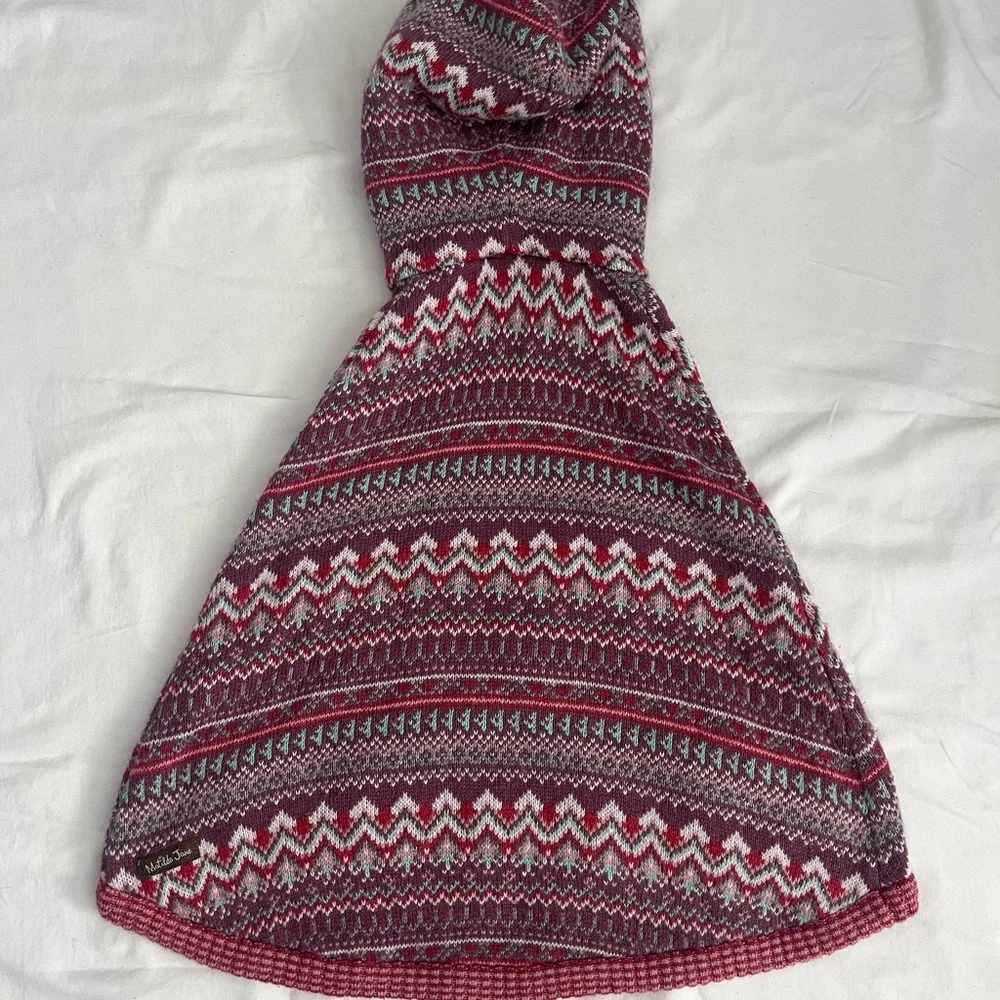 Matilda Jane Braylon Sherpa Fair Isle Poncho. Great condition